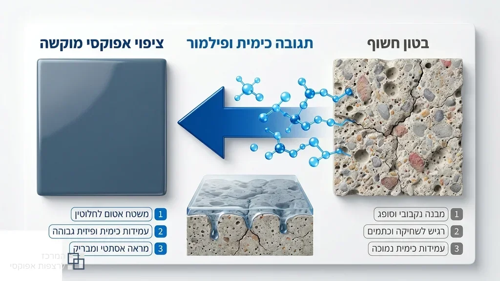 יישום ציפוי אפוקסי לבטון