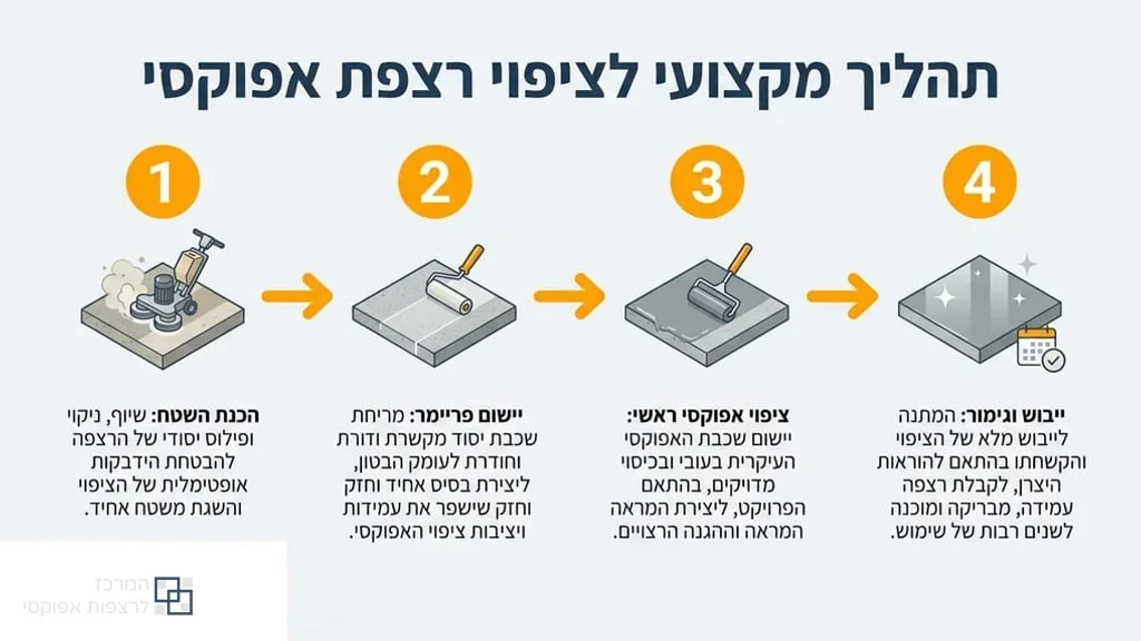 קבלן אפוקסי בבת ים מבצע יציקה
